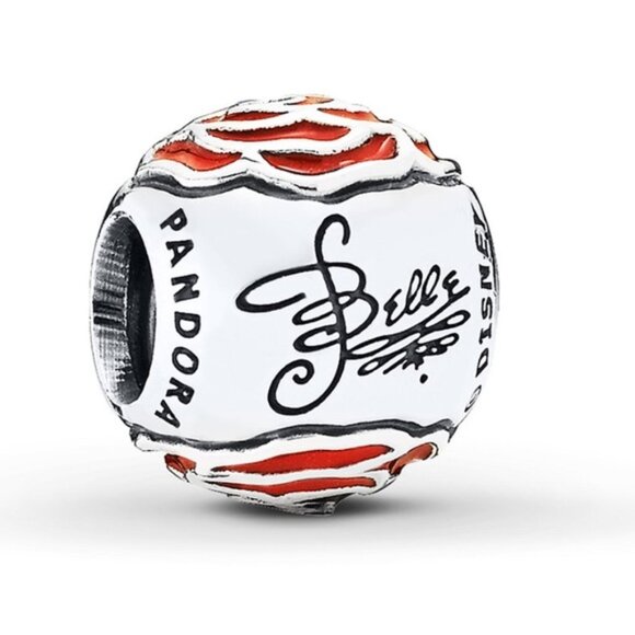 PANDORA Disney Belle's Enchanted Rose Charm - Picture 2 of 10